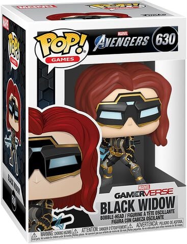 Figurine Funko Pop! N°630 - Avengers Le Jeu - Black Widow (c)